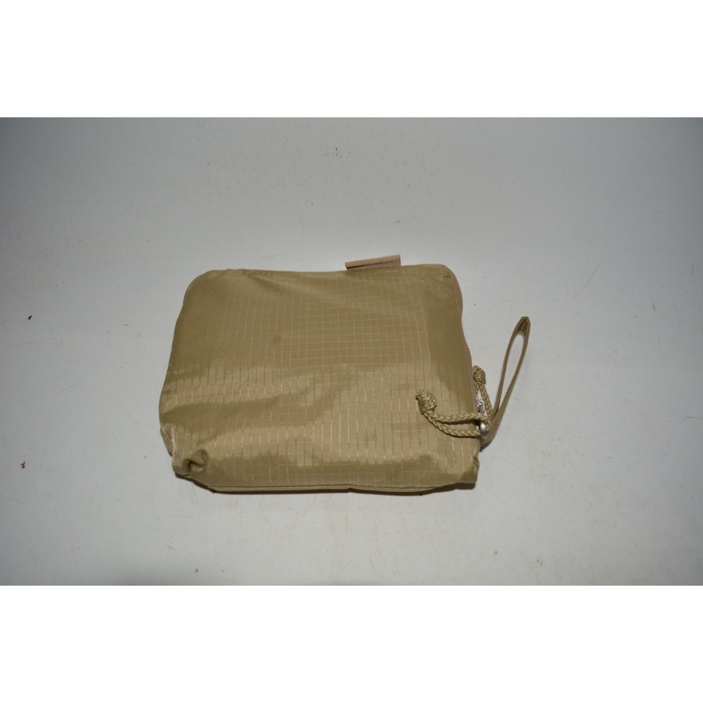 Baggallini Tan Nylon Tote Bag – Travel Zip Packable – Used Good Condition